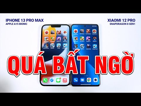 (VIETNAMESE) Speedtest: iPhone 13 Pro Max vs Xiaomi 12 Pro - QUÁ BẤT NGỜ!