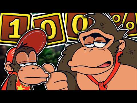 The HORRIBLE 100% Journey of Donkey Kong Country Returns