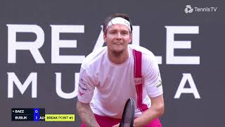 A. Bublik Vs. S. Baez - Rome R2 2026