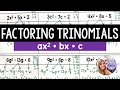Factoring Trinomials: Techniques and Strategies