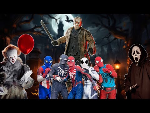 5 SPIDER-MAN Bros || Charlie Charlie SuperHeroes , Don't Play It At 3 A.M !! ( Short Horror Movie )