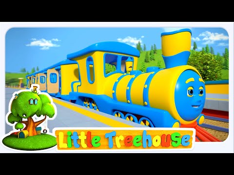 Wheels On The Train + More Cartoon Rhymes & Baby Songs for Kids