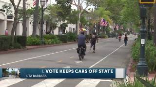Locals React to Santa Barbara City Council's Choice to Keep State Street Closed