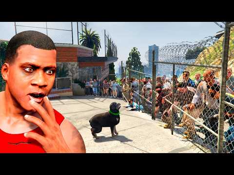 Salvando la CASA de Franklin de los ZOMBIES en GTA 5