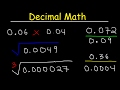 Mastering Decimal Operations: Multiplication and Division