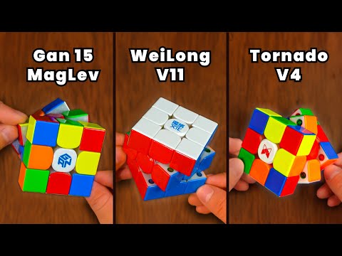 Gan 15 VS Weilong V11 VS Tornado V4 🔥 ¿Cuál es mejor?