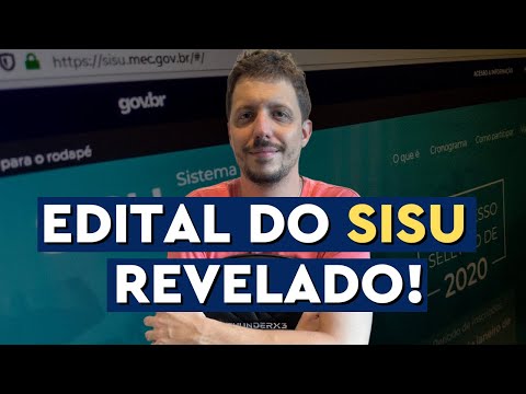 EDITAL DO SISU 2025 LIBERADO // COMO FUNCIONARÁ O SISU 2025 (REGRAS, DATAS, LISTA DE ESPERA E ETC..)