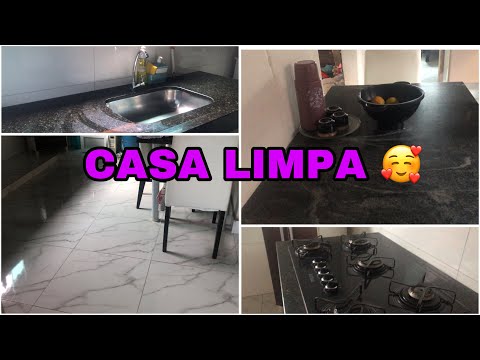 LIMPANDO A CASA | MINHA BEBÊ ESTÁ DOENTE