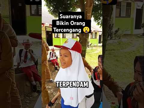 Bakat terpendam suara anak SD😀👍