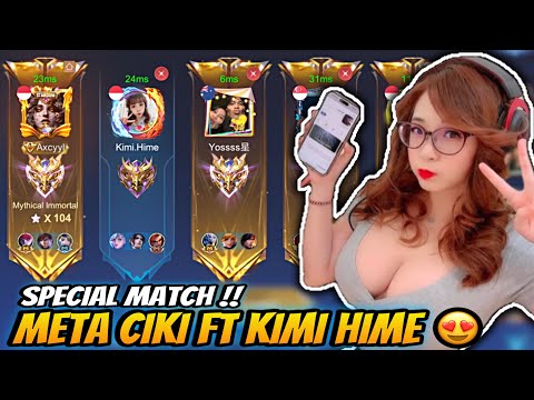 META CIKI BERSAMA KIMI HIME😱😍🔥
