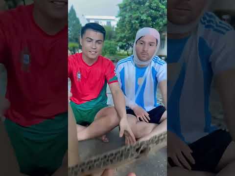 Please help Ronaldo and Messi #shorts #kindness