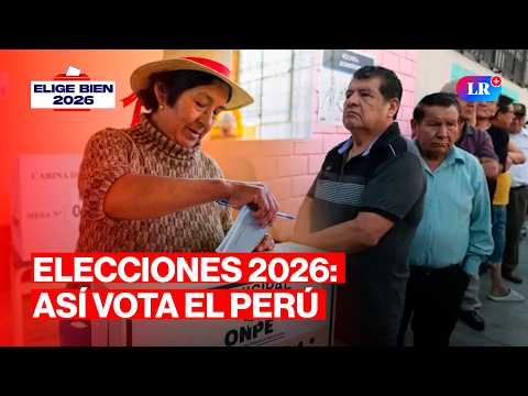 🔴 Elecciones 2026 en vivo | Así votan Lima y regiones: candidatos, incidencias y última hora