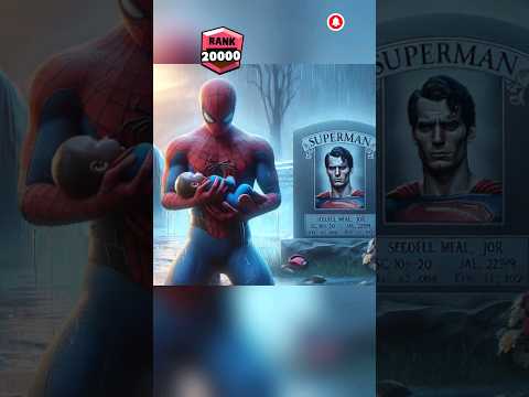 Spider-Man and Superman's Son episode #brawlstars #marvel #spiderman #shorts