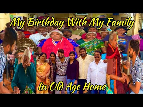 My Birthday With My Family In Old Age Home | @samrat_shetty56 | #samratshetty