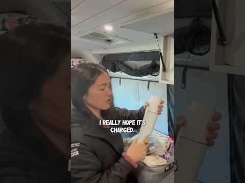 Glad it was charged! #VANLIFE #CAMPING #TRAVEL