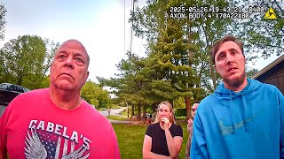 Bodycam: Cop Stumbles Into Death Trap