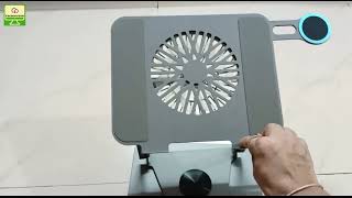 JUST CORSECA SOLITUDE RGB Laptop Stand Holder Review [Hindi]