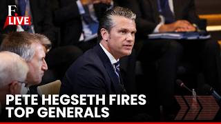 LIVE: US Secy of War Pete Hegseth Removes Top Generals After Army Chief | US Army Leadership Purge