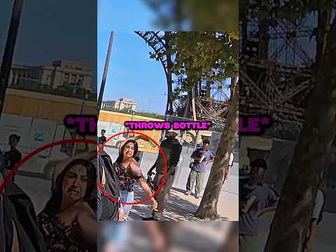 Streamer Attacked By Woman with Glass Bottle!! ๐พ