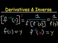 Understanding Derivatives of Inverse Functions