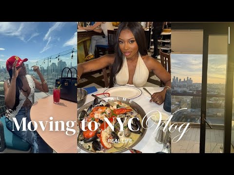 Moving to NYC? A change is Needed Here's a REAL Life Vlog | Work out Skin care ft FAQ LED mask
