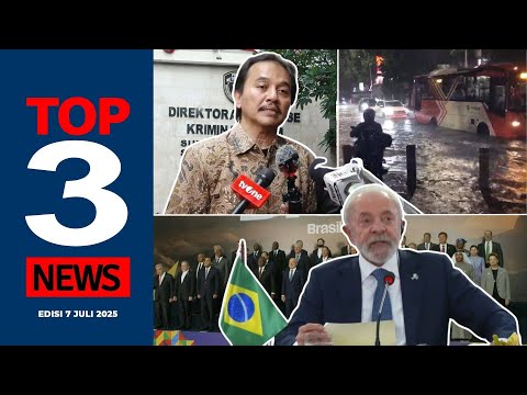 Roy Suryo Dicecar 85 Pertanyaan hingga Situasi Banjir Jakarta dan Sekitarnya [TOP3NEWS]