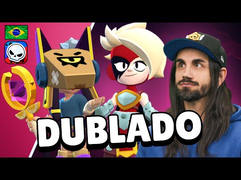 NOVO BRAWL TALK  DUBLADO em PORTUGUÊS - BRASIL! O MELHOR BRAWLER DE TODOS?!