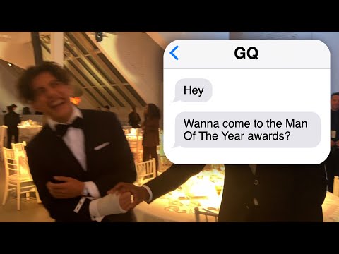 what its REALLY like at GQ's Man Of The Year awards