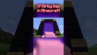 KIRBY IN MINECRAFT AGAIN #kirby #smg4