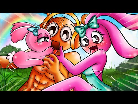 SPRUNKI | Pinki Turn into a Cute Rabbit?! | Oren Pinki LOVE STORY | Incredibox Sprunki Animation