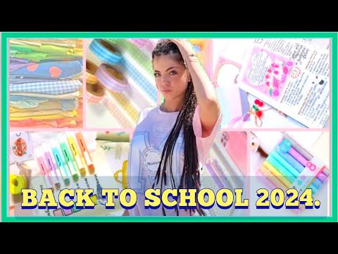 BACK TO SCHOOL 2024. (SHOPPING + HAUL) 🛍️📒