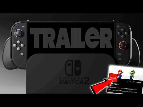 First Switch 2 Trailer Footage is HERE Plus Nintendo Hinting at Reveal SOON?!