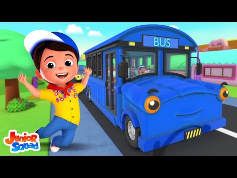 बस के पहिए घुमे गोल गोल गोल, Wheels on the Bus, Baby Song in Hindi and Nursery Rhymes