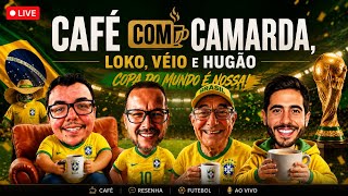 CAFÉ COM CAMARDA, LOKO, HUGÃO E VEIO - 23/06/26