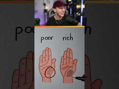 Les mains des RICHES vs des PAUVRES ! 🥲