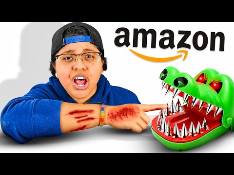 COMPRÉ 100 PRODUCTOS PROHIBIDOS DE AMAZON 😂😰 | Patho