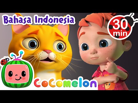 Tebak Nama Hewan | CoComelon | Kartun dan Lagu Anak | Moonbug Kids Indonesia | Nursery Rhymes