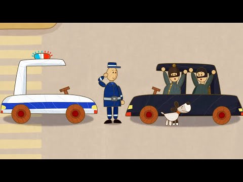Машинки - Полиция! Руки вверх! (сборник серий) | Новый мультсериал