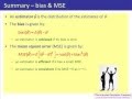 Estimators and Mean Square Error
