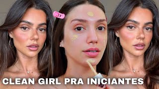 MAKE CLEAN GIRL PARA INICIANTES EM 2025 *MAQUIAGEM QUE TODO INICIANTE CONSEGUE FAZER* PASSO A PASSO
