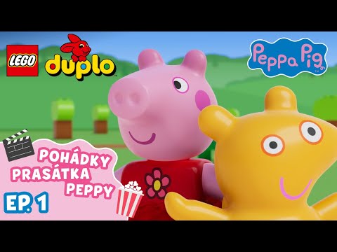 Záhada zablácené kaluže 🕵️‍🔎🧽| Pohádky prasátka Peppy | LEGO DUPLO