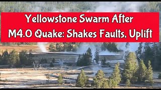 Yellowstone Swarm After M4.0 Quake Shakes Faults, Uplift