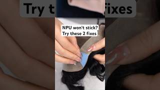 Adhesive not sticking to your NPU hair system?Try these 2 simple prep tricks 👇