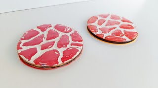 Como hacer falsos azulejos con silicona caliente