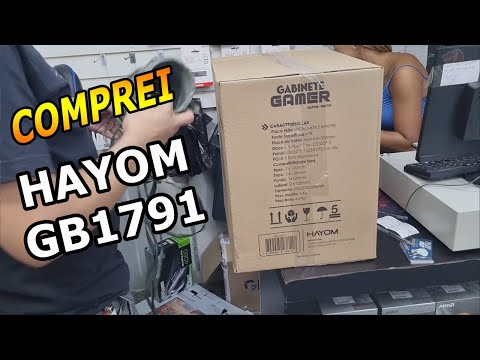 FUI NO CENTRO DO RIO COMPRAR O GABINETE GAMER BOM BONITO E BARATO !