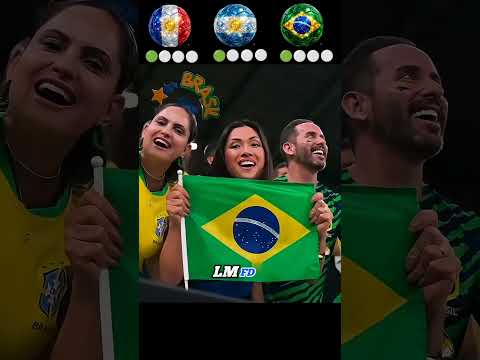 Brazil vs Argentina vs France | FIFA World Cup Penalty Challenge 2026 🔥⚽