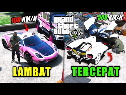 MISI EPIC MENEMUKAN & KOLEKSI MOBIL SUPERCAR TERKEREN DI KOTA - GTA 5 MOD