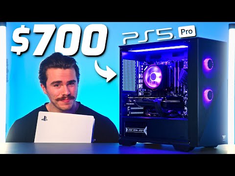 PS5 Pro or Build a PC? 👑 BEST $700 Gaming PC Build Guide 2024