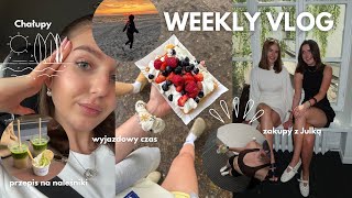 WEEKLY VLOG | wakacje | przepis na naleśniki | Chałupy | zakupy z Julką