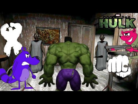 happy lucky hulk mod | granny grandpa gameplay |  granny 1234 | granny grandpa granny grandpa